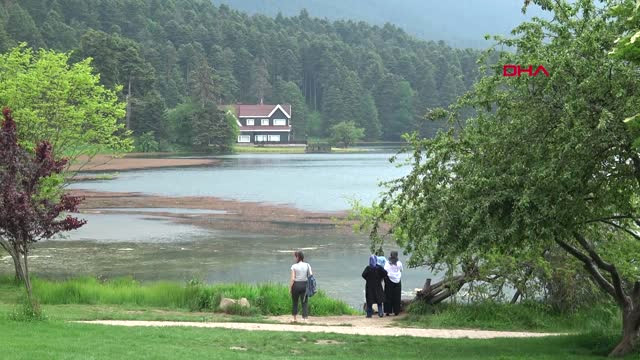 Bolu Nilüferlerin Açtığı Gölcük’te Kartpostallık Güzellik Hd
