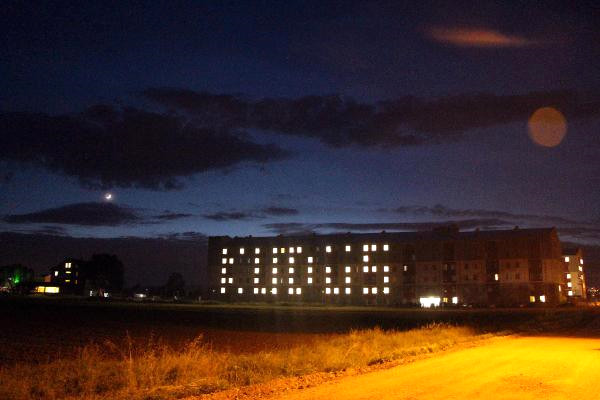 Bolu’da Kyk Yurdunda Oda Işıklarıyla ‘Kudüs’ Yazıldı