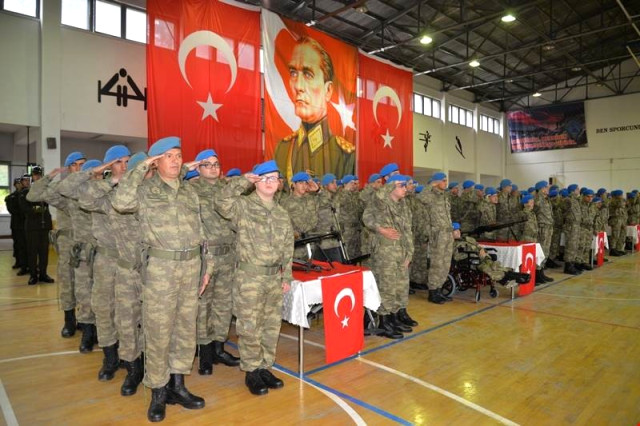 Engelli Bireyler Temsili Askerlik Yaptı