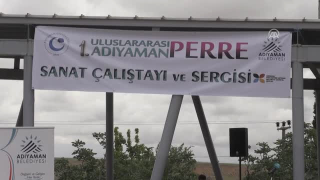 Yabancı Sanatçılar Antik Kentte Adıyaman’ı Resmetti