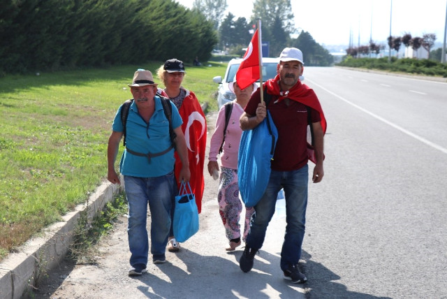 Cezaevindeki Çocuklarına Af İçin Ankara’ya Yürüyorlar