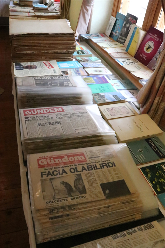 Bolu’da Basın Hayatı’ Sergisi Açıldı