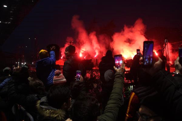 Bolu’da Galatasaray’a Coşkulu Karşılama