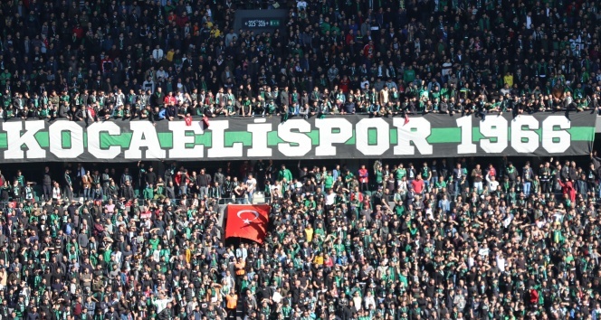 Kocaelispor, 3 puanı seyirci rekoru ile aldı