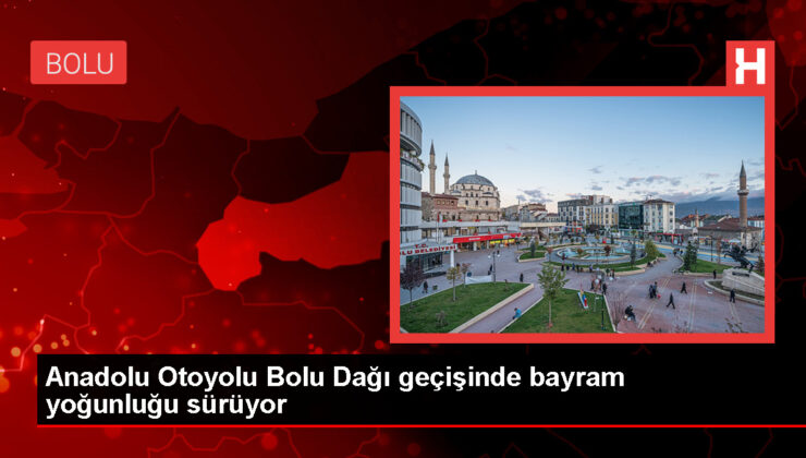 Bolu Dağı’nda Bayram Yoğunluğu