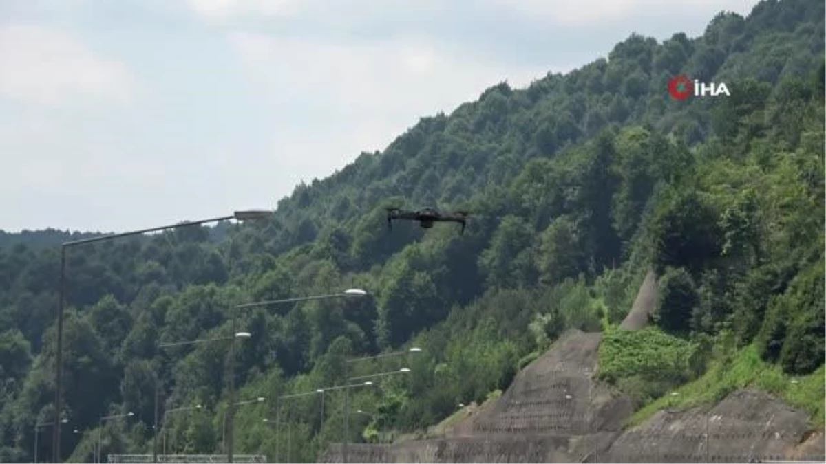 Bolu’da TEM Otoyolu’nda bayram trafiği başladı