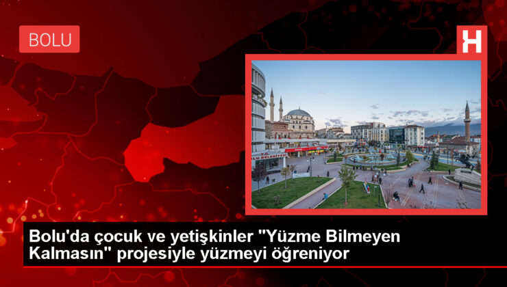 Bolu’da ‘Yüzme Bilmeyen Kalmasın’ Projesiyle Binlerce Kişi Yüzme Öğreniyor
