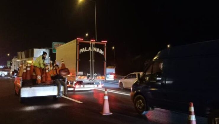 OTOYOL 14 SAAT SONRA ULAŞIMA AÇILDI