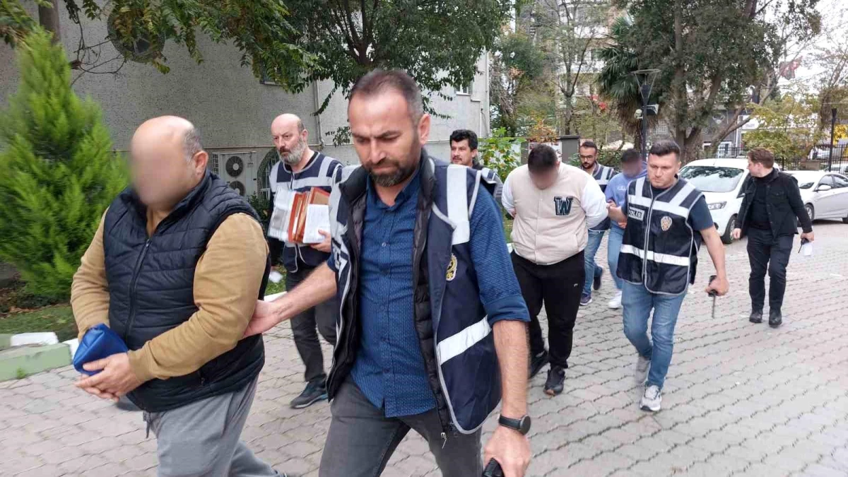 Samsun’da Mazot Hırsızlığı Operasyonu: 5 Kişi Gözaltına Alındı