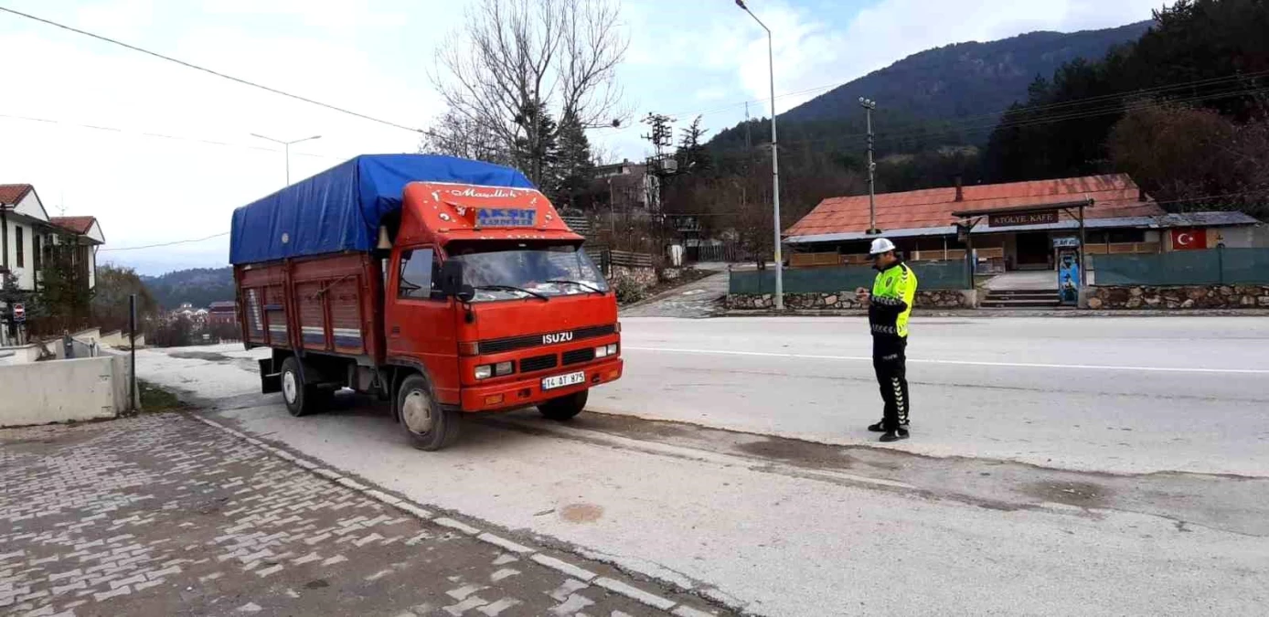 Mudurnu’da Kış Lastiği Kontrolü
