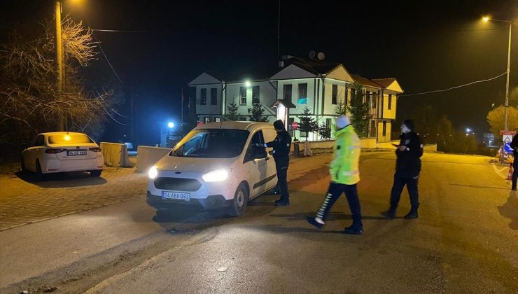 Mudurnu’da Yılbaşı Kontrolleri: Kuralları İhlal Eden Şoförlere Cezai Süreç Uygulandı