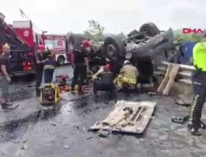 Bolu Dağı’nda TIR Kazası: 2 Meyyit, 2 Ağır Yaralı