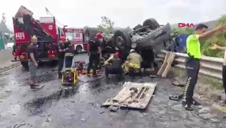 Bolu Dağı’nda TIR Kazası: 2 Meyyit, 2 Ağır Yaralı