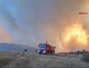 Bolu Göynük’te Orman Yangını: Havadan ve Karadan Müdahale Sürüyor