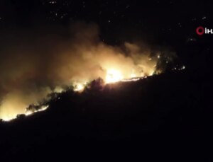 Bolu’da 12 Saattir Devam Eden Orman Yangını