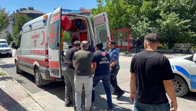 Bolu’da oğluna veda iletisi atan bayan, eşinin beylik tabancasıyla kendini yaraladı
