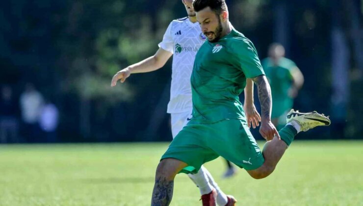 Bursaspor Bolu kampında idman maçında mağlup oldu