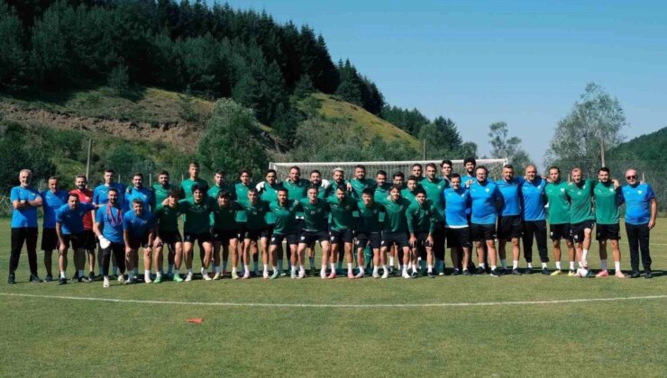Bursaspor, Bolu’da idmanlara başladı