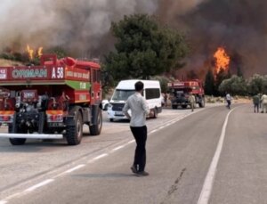 Manisa yangın söndü mü? 15 Ağustos Manisa yangın son durum ne?