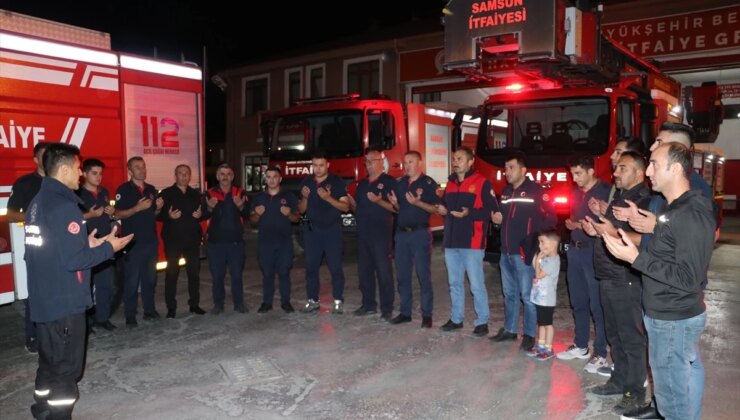 Samsun Büyükşehir Belediyesi Bolu’daki Yangın Söndürme Çalışmalarına Dayanak Veriyor