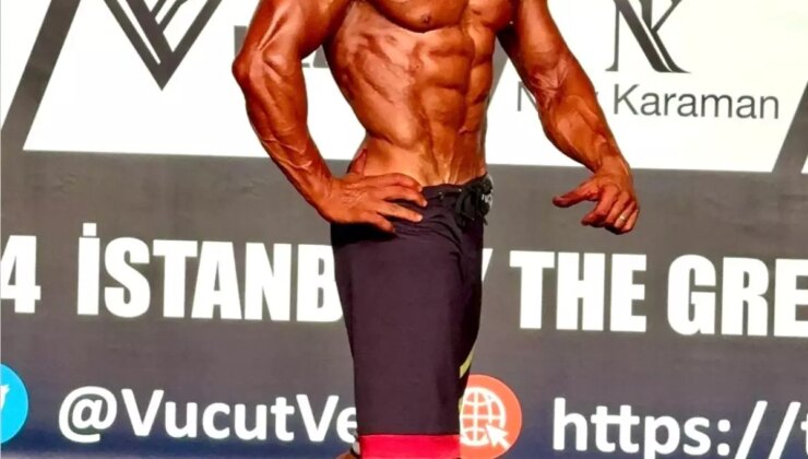 Bolu Vilayet Emniyet Müdür Yardımcısı Türker Uygur, Türkiye Beden Geliştirme ve Fitness Şampiyonası’nda 3. oldu