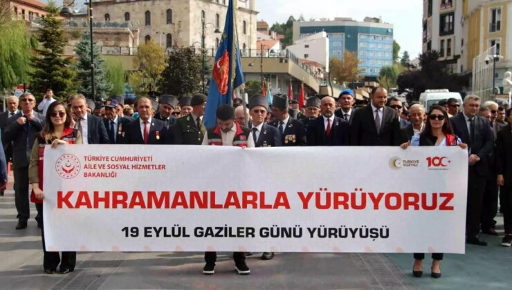 Bolu’da 19 Eylül Gaziler Günü Anma Programı Düzenlendi