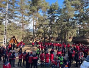 Bolu’da İstekli Öğretmenler Arama Kurtarma Tatbikatı Gerçekleştirdi
