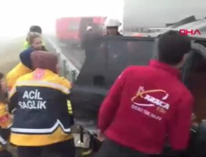 Bolu’da Fecî Kaza: TIR, Emniyet Şeridinde Duran Cipe Çarptı