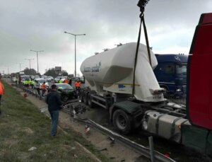 Bolu’da Soda Yüklü Tanker Kazası: 2 Yaralı