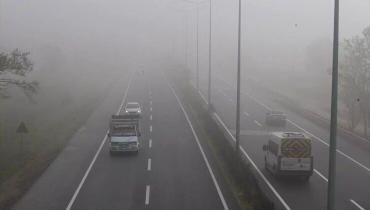 İstanbul-Ankara Otoyolu’nda Ağır Sis Ulaşımı Olumsuz Etkiliyor