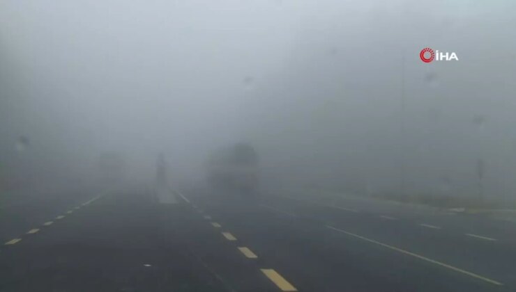 Bolu Dağı’nda Ağır Sis: Görüş Arası 20 Metreye Düştü