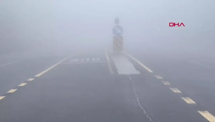 Bolu Dağı’nda Sis Tesirli, Şoförler Güç Anlar Yaşadı