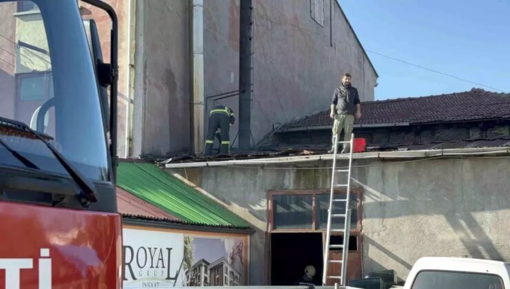 Bolu’da Yangın Paniği: İtfaiye ve Vatandaşlar Vaktinde Müdahale Etti