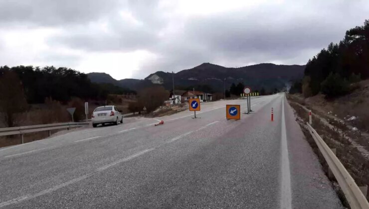 Mudurnu’da Akyazı-Nallıhan Yolu 10 Gün Trafiğe Kapalı