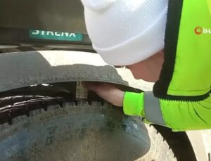 Bolu Dağı’nda Kış Lastiği Kontrolleri Başladı