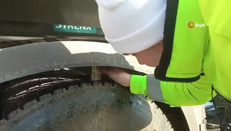 Bolu Dağı’nda Kış Lastiği Kontrolleri Başladı