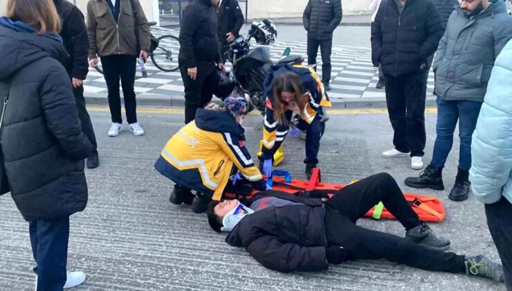 Bolu’da Araba ile Motosiklet Çarpıştı: 1 Yaralı