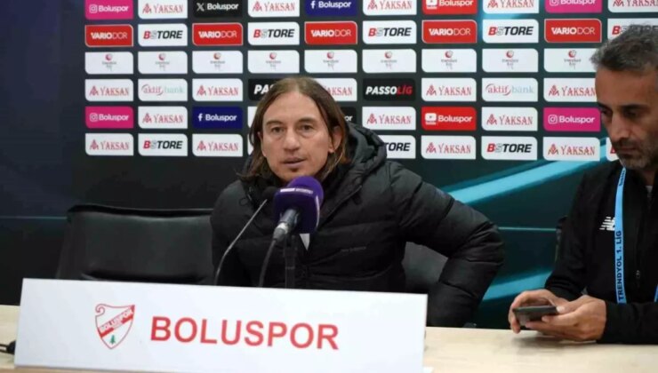 Boluspor Teknik Yöneticisi Ufuk Kahraman: ‘Çok üzücü bir yenilgiydi’