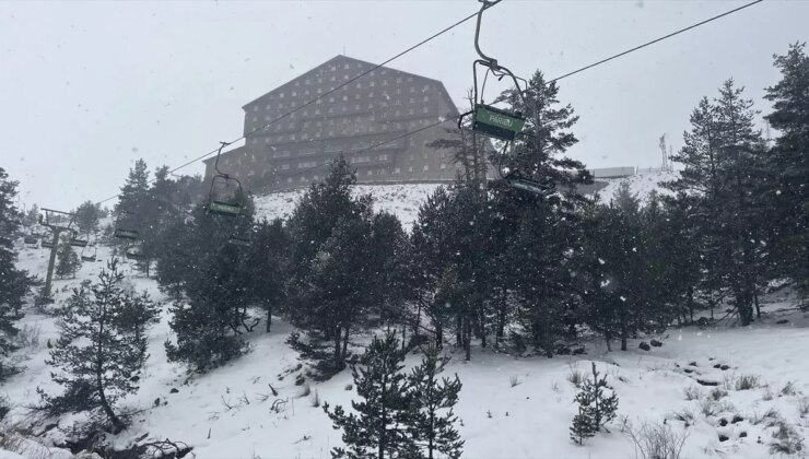 Kartalkaya Kayak Merkezi’nde Kar Yağışı ve Dönem Hazırlıkları