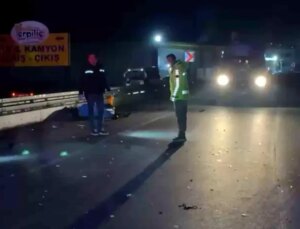 Bolu’da fabrikadan oğlunu almaya giden bayan kazada hayatını kaybetti