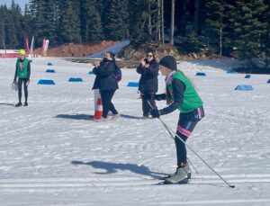 Türkiye’de birinci kere düzenlenen kış triatlonu Bolu’da yapıldı