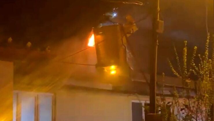 Bolu’da 2 katlı konutun bacasında yangın