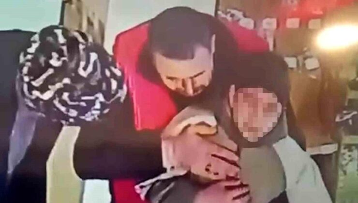 Nefes borusuna yiyecek kaçan öğrenciyi market sahibi Heimlich hareketiyle kurtardı