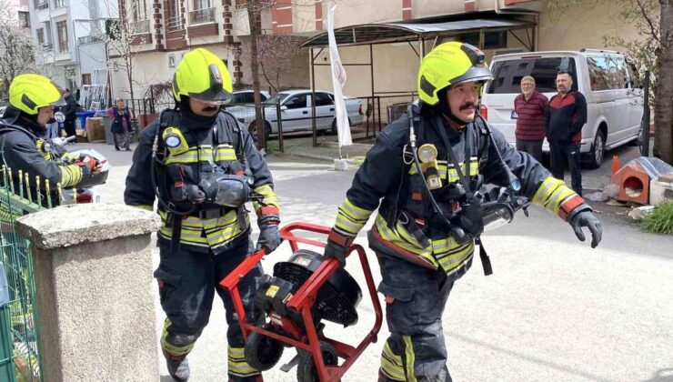 Prizde unutulan saç kurutma makinesi yangın çıkarttı, takımlar harekete geçti