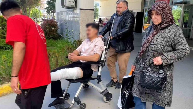 Bolu’da acemi kasaplar hastaneye koştu