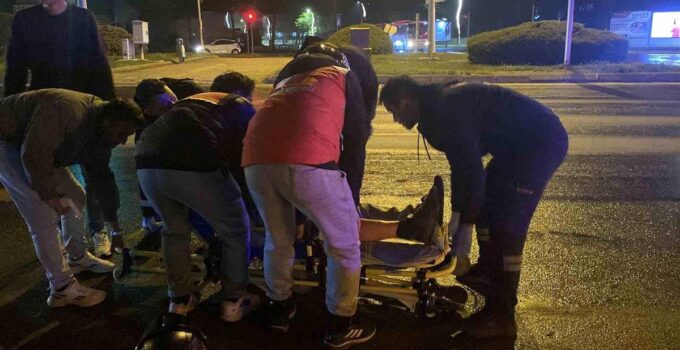 Bolu’da araba ile motosiklet çarpıştı: 1 yaralı