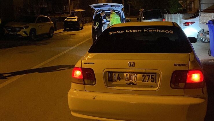 Polisi görünce aracını çalışır vaziyette bırakıp kaçtı, sonu umduğu üzere olmadı