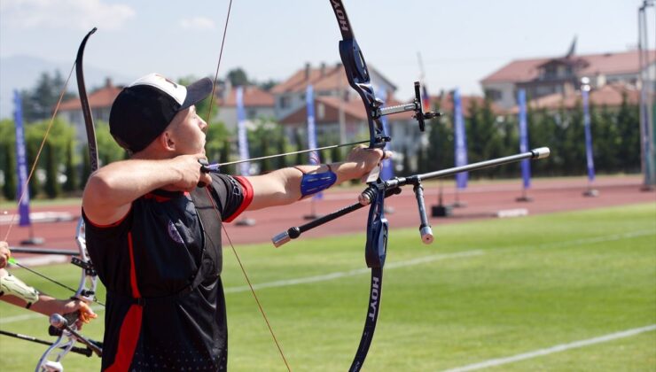 18 ve 21 Yaş Altı Açık Hava Türkiye Okçuluk Şampiyonası, Bolu’da başladı