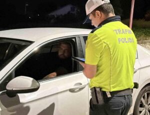 Bolu’da bir haftada 32 bin araç denetlendi, bin 756 şoföre ceza kesildi