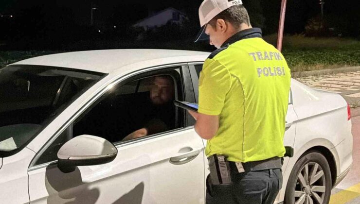 Bolu’da bir haftada 32 bin araç denetlendi, bin 756 şoföre ceza kesildi